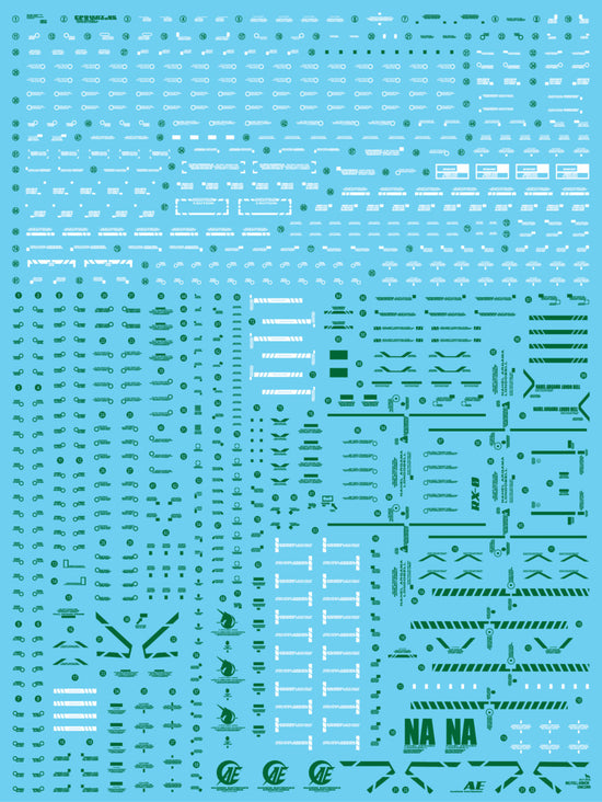 MG Full Armor Unicorn (Water Decal) (Multiple Options)