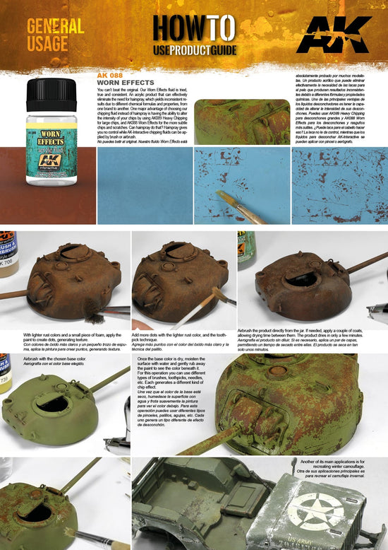 Worn Effects Acrylic Paint