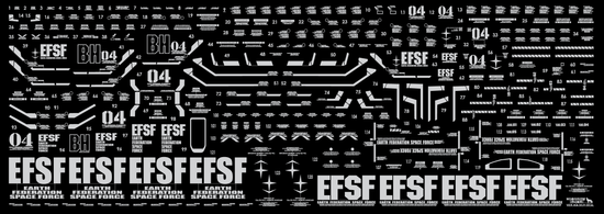 MG FA-78 Full Armor Thunderbolt Ver.Ka (Metal Sticker)