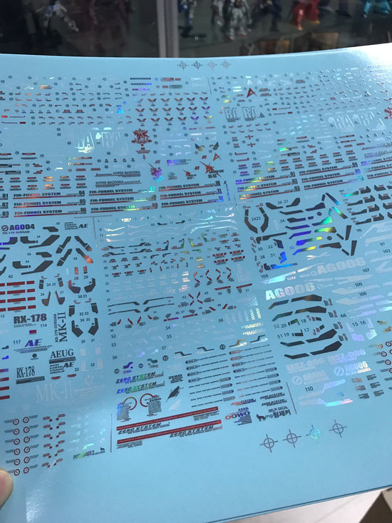 MG Wing Gundam Zero Custom (Holo) (Water Decal)