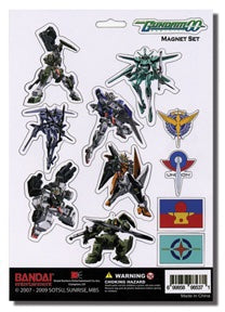 GUNDAM 00 MAGNET SET