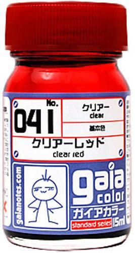 Gaia Clear Color 041 Clear Red