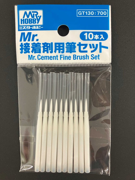 Mr. Cement Fine Brush Set (10pc)