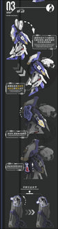 Vientiane Fusion - 02 - Meteor with
Maintenance Base and Support Unit Model Kit (Pre-Order)