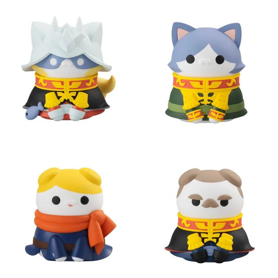 Mega Cat Project Mobile Suit Gundam NYANDAN: Principality of Zeon! Box of 8 Random Figures