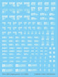 G-REWORK - 1/144 & 1/100 Chipping Decal E.F.F. (White) (Water Decal)