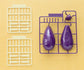 Shoryo Uma Plastic Model: Cucumber & Eggplant