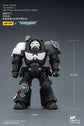 Warhammer 40,000 Raven Guard Terminator (Ver. 1) with Power Sword and Storm Bolter 1/18 Scale Action Figure