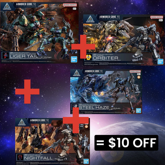 30 Minutes Missions Armored Core Bundle Model Kit (Save $10)