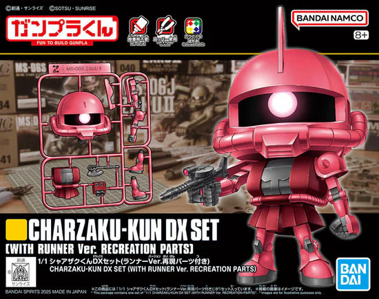 1/1 CHARZAKU-KUN DX SET (WITH RUNNER VER. RECREATION PARTS)