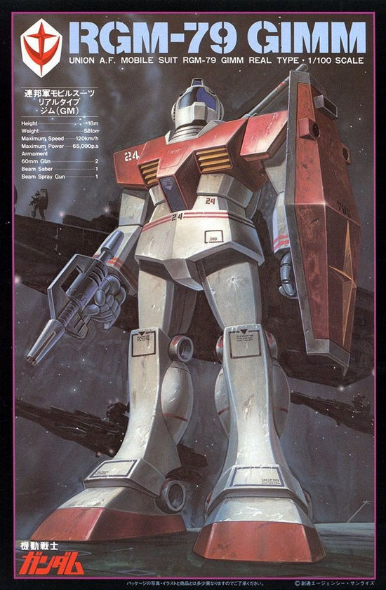 1/100 RGM-79 GM REAL TYPE COLOR VER.