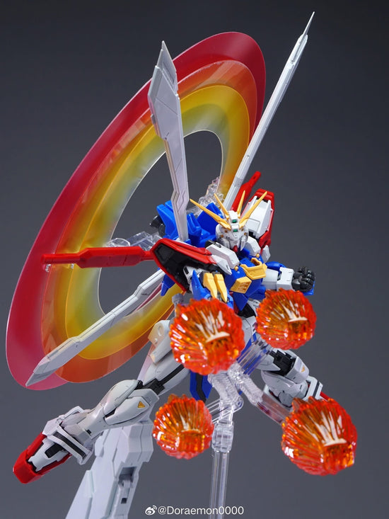 Fat Cat model RG God Gundam enlarge version! Scale: 1/100