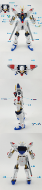 HG Strike Freedom Type 2 (Normal) (Water Decal)