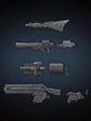 Armored Core VI: Fires of Rubicon 30 Minutes Missions Weapon Set 09 Option Parts Set  (Pre-Order)
