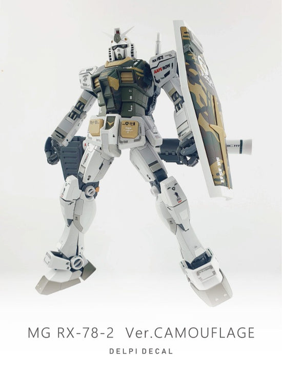 MG RX-78-2 First 3.0 Camouflage (Water Decal)