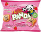 Meiji Hello Panda strawberry 
(individual packets) net WT 0.75 OZ (21g)