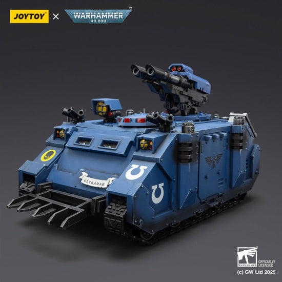 JOYTOY Warhammer 40K Ultramarines Razorback with Twin Lascannon 1/18 Scale.