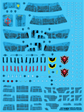 HG REQUIEM ZAKU SOLARI (Water Decal)