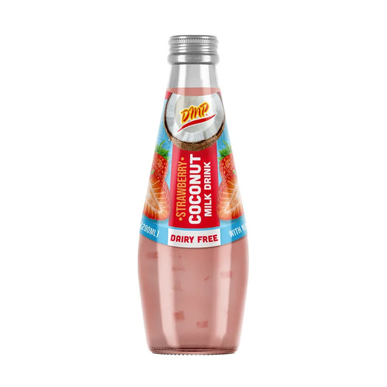 Strawberry Flavored Coconut Milk with Pulp 9.8oz