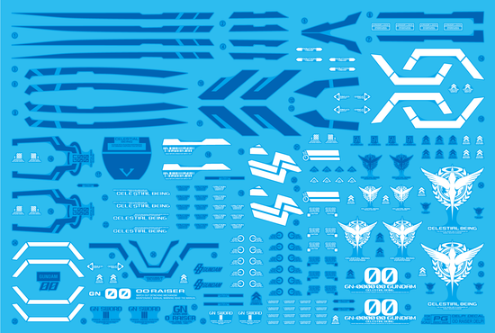 PG OO Raiser (Ver. Delpi) (Water Decal)