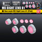 Builders Parts Non-Scale HD-17 MS Sight Lens 01 (Pink)