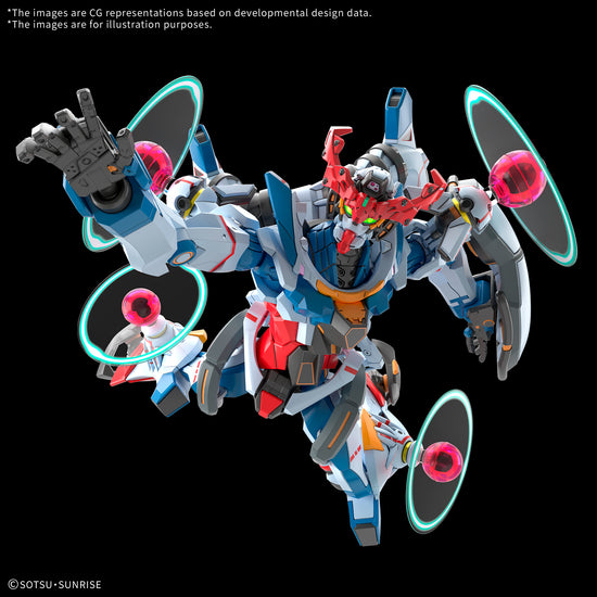 HGGQ HG 1/144 GQuuuuuuX (Endymion Unit Awakened) (GQuuuuuuX) [Pre-Order]