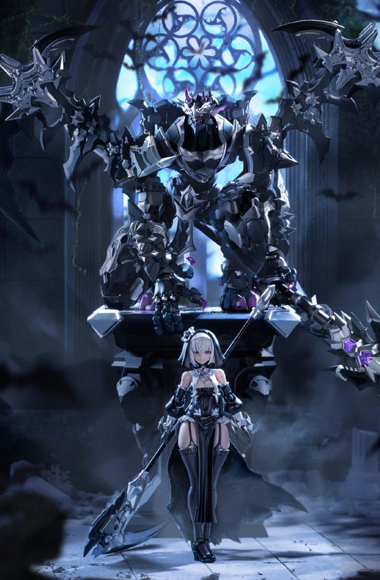 The Sin of Dark Moon Black Moon Lilithia & Sin Statue Gord 1/12 Scale Model Kit (With Bonus) (Pre-Order)