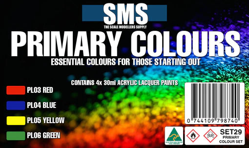SMS Primary Colours Colour Set