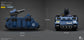 JOYTOY Warhammer 40K Ultramarines Razorback with Twin Lascannon 1/18 Scale.