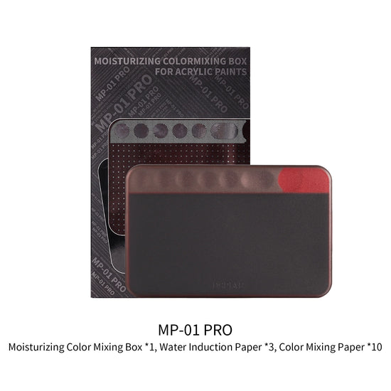 DSPIAE MP-01 PRO Moisturizing Color Pallete For Acrylic Paints