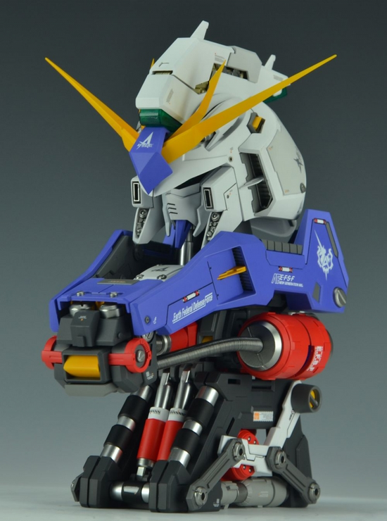 HI V-GUNDAM Bust Plastic Model Kit