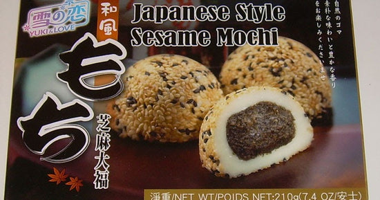 Yuki & Love Japanese Style Sesame Mochi