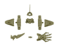 30MM OP-21 Option Armor for Elite Officer [Cielnova Exclusive / Dark Green]