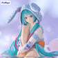 Vocaloid Hatsune Miku Rabbit Ear Hood Pajama (Blue Color Ver.) Noodle Stopper Figure