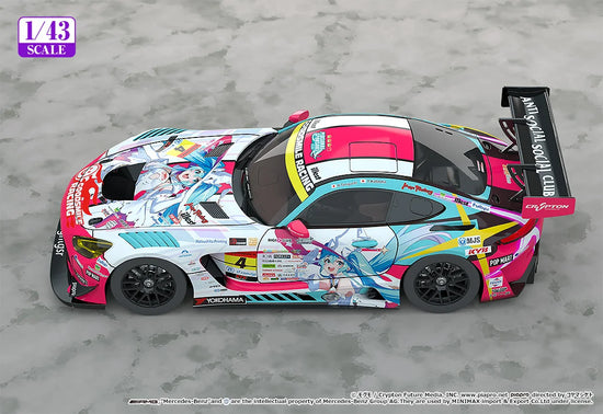 1/43 Good Smile Racing Hatsune Miku AMG 2024 Season Opening Ver.