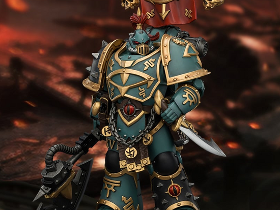 Sons of Horus Vheren Ashurhaddon Master of the True Sons, with the Axe Serpentis