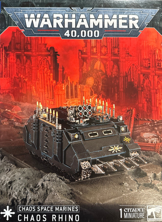 Warhammer 40,000 Chaos Space Marines: Chaos Rhino