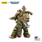 JOYTOY Warhammer 40K Death Guard Plague Marine w/ Bubotic Axe & Plague Knife
