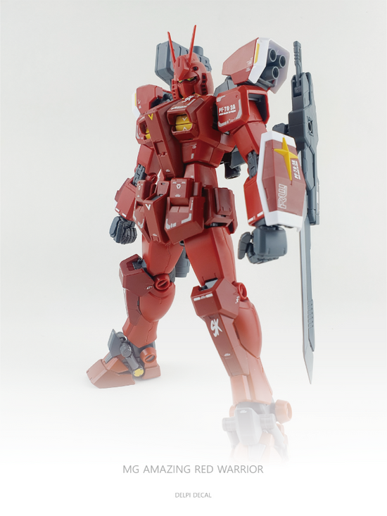 MG Amazing Red Warrior (Water Decal)