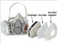 3M 6000 Series Half Facepiece Reusable Respirator Mask (Small)
