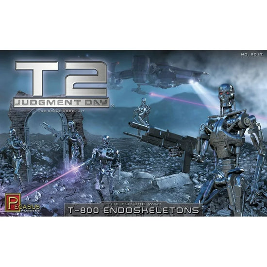 Terminator 2 T-800 ENDOSKELETONS The Future War 1/32
