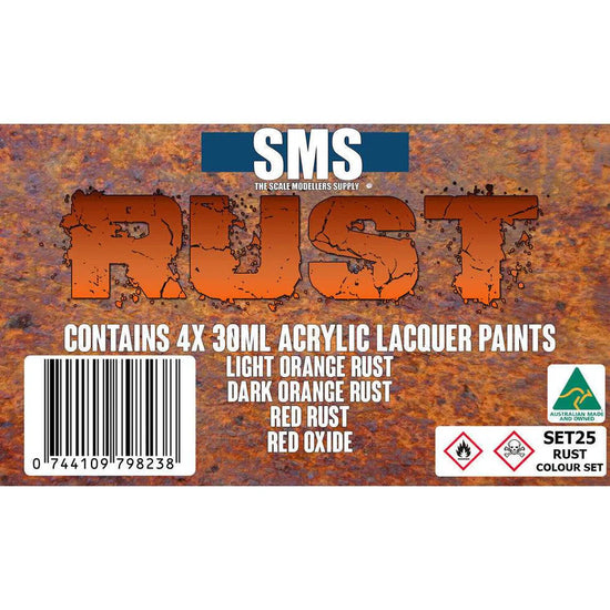 SMS Rust Colour Set