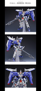 AOK MG EX-S Gundam Resin Conversion Kit with Weapon Expansion Pack 2.0 Ver. Includes Pre-masking tape (Pre-Order)
