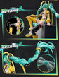 Blookes Vocaloid Hatsune Miku vivid Echoes Model Kit Set