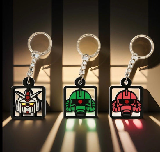 Gundams Keychains