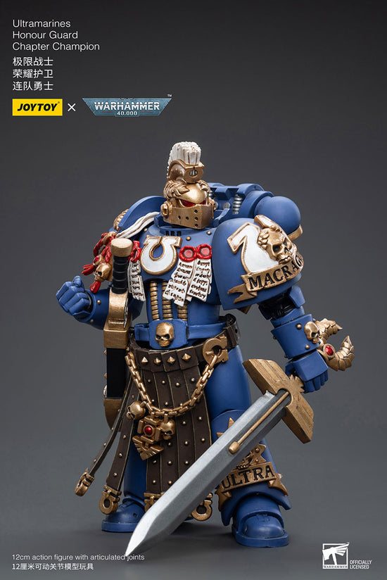 Joytoy WH40K Ultramarines Honour Guard Chapter Champion