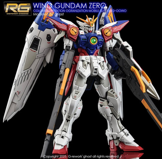 G-REWORK - [RG] WING Gundam ZERO (Water Decal)