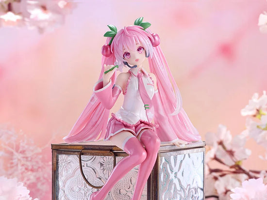 Vocaloid Hatsune Miku Sakura Miku (2024 Pearl Color Ver.) Noodle Stopper Figure