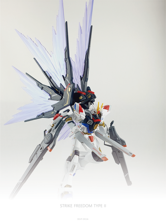 HG Strike Freedom Type 2 (Normal) (Water Decal)