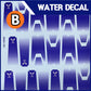 MG RX-93 Hi-Nu Ver.Ka "Funnel" (Water Decal) (Light Blue Color)